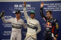 Rosberg - Hamilton - Vettel