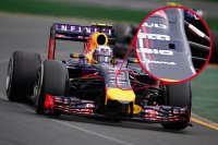 Camera op de RB10 van Daniel Ricciardo