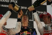 Sebastian Vettel viert zijn eerste titel