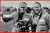 Marcel, met vader Jacques Albers