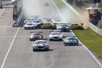 Crash bij de start