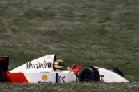 Ayrton Senna werd vierde - Spa 1993