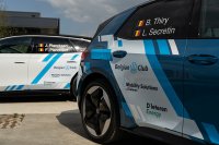 Belgian VW Club  in de e-Rallye Ardenne Roads by Volkswagen ID