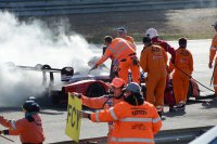 Brand bij de Deldiche Racing by JTB - Norma M20 FC
