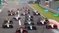 Start 2020 F2 Hungaroring Feature race