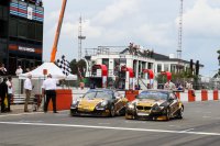 EMG Motorsport BMW en Porsche samen over de finish