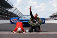 Will Power en echtgenote Liz Power