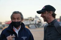 Hoog bezoek in het kamp van Feryn Dakar Sport