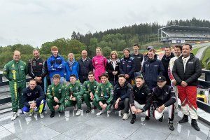 Testdag 1 van de Spa 24 Hours in beeld gebracht