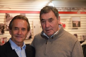 Tentoonstelling Jacky Ickx - Eddy Merckx 70 jaar