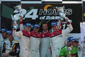 24H Zolder: De finish en de podia 24H Zolder: De finish en de podia