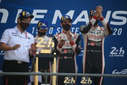 Kazuki Nakajima, Sébastien Buemi en Brendon Hartley