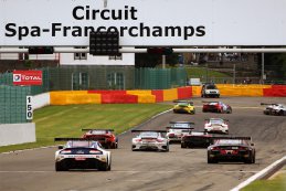 24H Spa: De finish in beeld gebracht