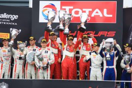 24H Spa: De podiums in beeld