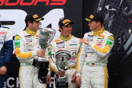 24H Spa: De podiums in beeld
