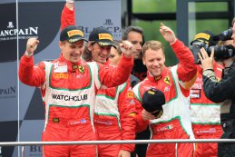 24H Spa: De podiums in beeld