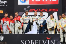 24H Spa: De podiums in beeld