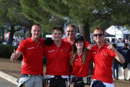 Maxime Drion, Antoine Morlet, Jacques Morlet, Sita Vanmeert en Jeremy Peclers