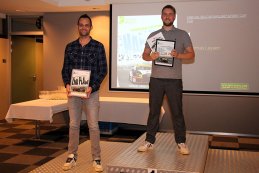 De prijsuitreiking van het Virtual Belcar Endurance Championship 2023 in beeld gebracht