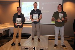 De prijsuitreiking van het Virtual Belcar Endurance Championship 2023 in beeld gebracht