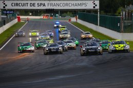 Start 2024 Porsche Carrera Cup France Spa Race 1