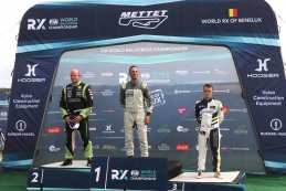 Podium 2024 World RX of Benelux Euro RX3