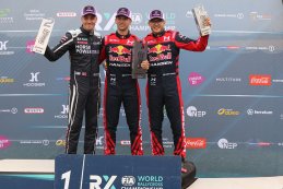 Podium 2024 World RX of Benelux WRX1 zaterdag