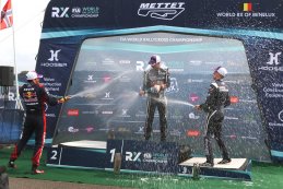 Podium 2024 World RX of Benelux WRX1 Zaterdag