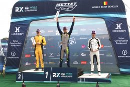 Podium 2024 World RX of Benelux RX2e