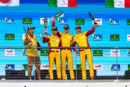Yifei Ye, Robert Shwartzman en Robert Kubica