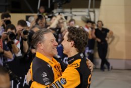 Zak Brown en Oscar Piastri