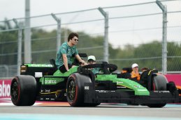 Lance Stroll en Fernando Alonso