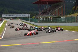 Start 2025 Formula Regional Europe Championship Spa-Francorchamps Race 1