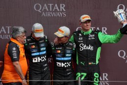 Podium 2025 F1 GP van Groot-Brittanië