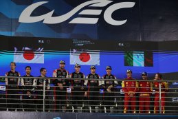 Podium 2025 FIA WEC 8 Hours of Bahrain Hypercars