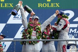 24 Heures du Mans: Het podium in beeld gebracht
