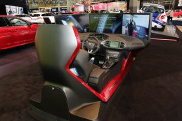 Racesimulatie op European Motor Show Brussel
