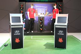 European Motor Show Brussel - hyundai voetbal