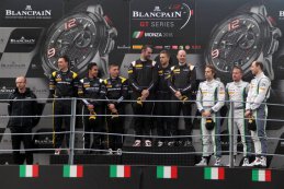 Podium Blancpain Race Monza 2016