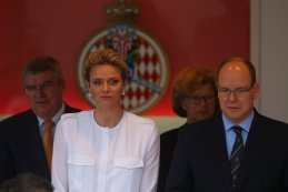 Prinses Charlene & Prins Albert II van Monaco