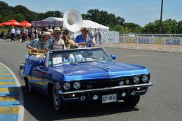 Chevrolet Impala & fanfare Le Mans Classic 2016