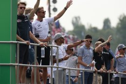 Rennersvoorstelling F1 GP Italië 2016