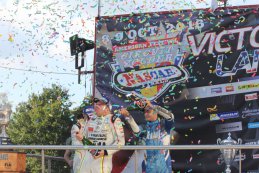 Champagne Podium Eindstand 2016 Nascar Whelen Euro Series Elite 2