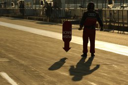 Lollipop man Audi Sport Team Joest