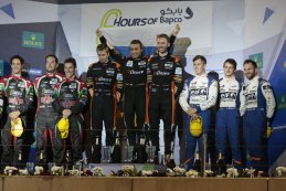 Podium LMP2 WEC 6 Hours of Bahrain 2016