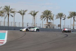 Crash tussen Graff Ligier en Barwell Motorsport Lamborghini