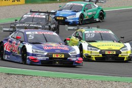 Mattias Ekström (Audi Sport Team Abt Sportsline) & Mike Rockenfeller (Team Phoenix)