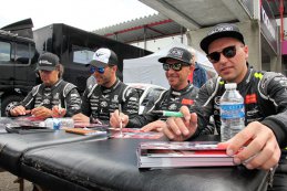 Frank Beliën, Anthony Kumpen, Bert Longin en Stienes Longin