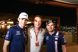 Esteban Ocon - Bertrand Gachot - Sergio Pérez