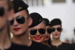 Grid girls 2017 F1 Abu Dhabi Grand Prix